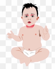 Baby Clipart Free Download Transparent Png Creazilla - Looking Curiously At Things