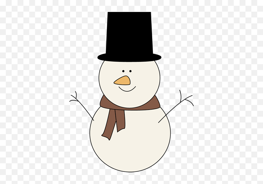 Snowman Clipart No Hat - Snowman Winter Clip Art Png,Snowman Clipart Transparent Background