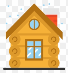 2 De 3 Flat Color Country House Icon Png