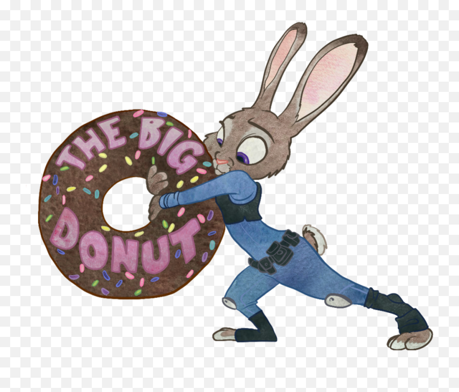 Judy Hopps Have A - Judy Hopps Big Donut Png,Judy Hopps Png