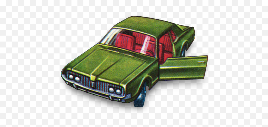 Icon Of 1960s Matchbox Cars Icons - Car Png,Mercury Cougar Logo