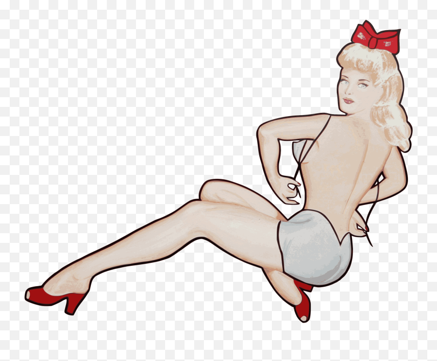Free Icons Png Design Of Pin - Pinup Girl Clip Art,Pin Up Png