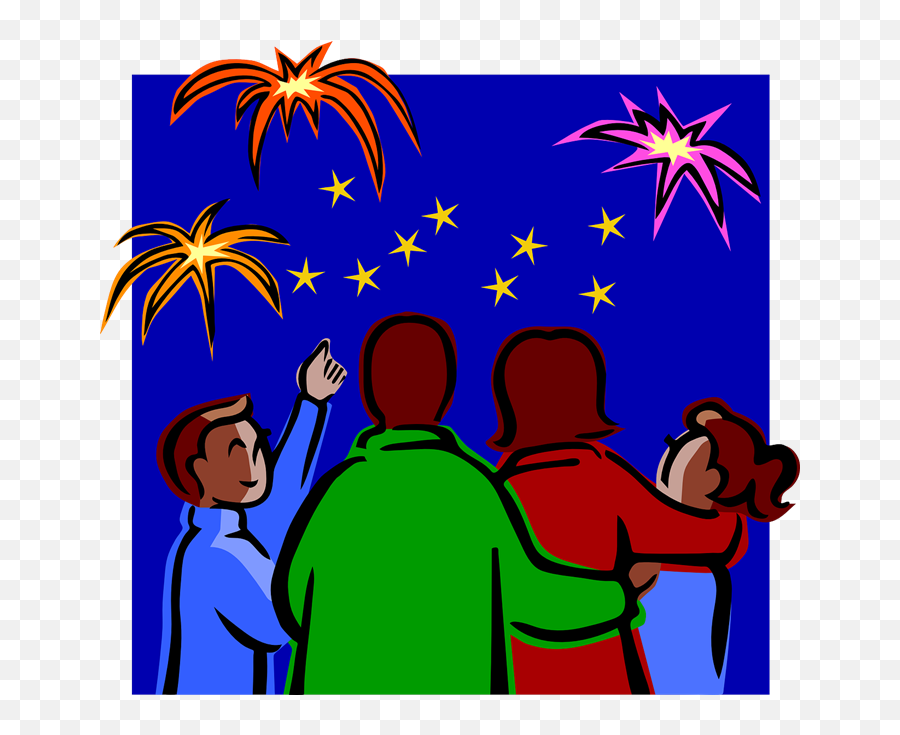 Fireworks Transparent Clipart 5 U2013 Gclipartcom - Clip Art New Year Celebration Png,Fireworks Clipart Transparent