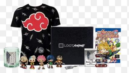 News Crunchyroll Announce Loot Anime Partnership And Hot - Loot Crate Anime April 2019 Png,Loot Crate Logo Png