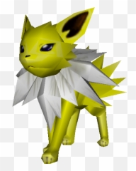 Nintendo 64 - Pokémon Stadium 2 135 Jolteon The Models Fictional Character Png,Jolteon Transparent