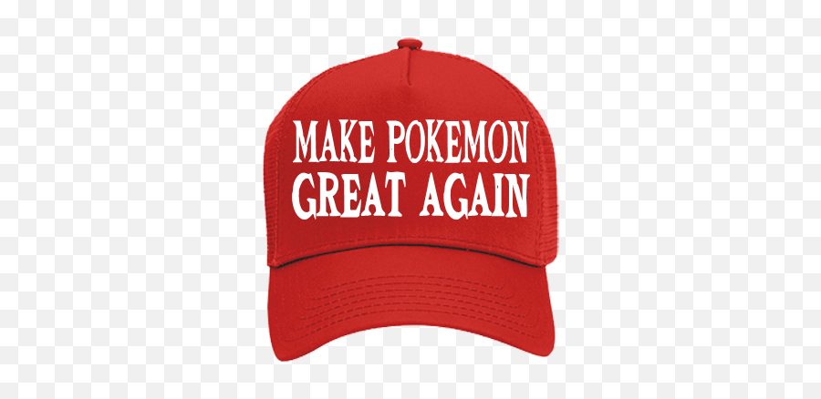 Po Make Pokemon Cotton Front Trucker Hat - For Baseball Png,Pokemon Hat Png