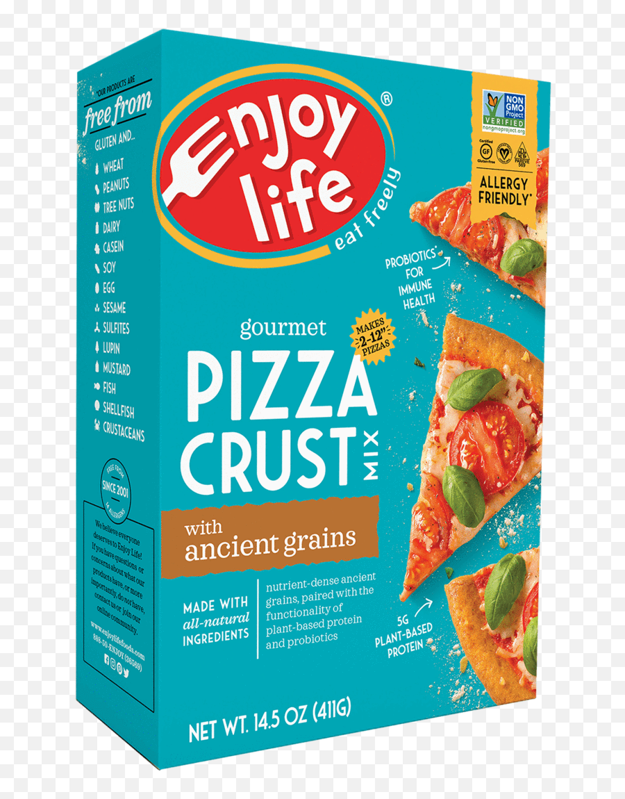 Pizza Crust Mix Eat Gluten - Free Enjoy Life Pizza Crust Png,Gbi Icon