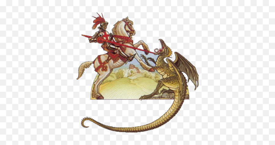 St - Dragon Png,St George Icon Dragon