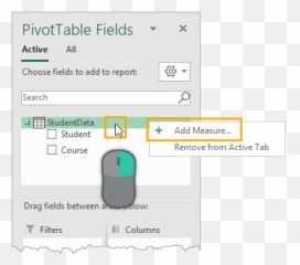 Summarizing Text Data With Pivot Tables How To Excel - Add Measure png