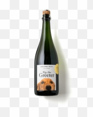 2020 Pip The Greeter Bubbly White Wine - Glass Bottle Png,Greeter Icon