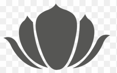 Traditional Chinese Flower Silhouette - Emblem png