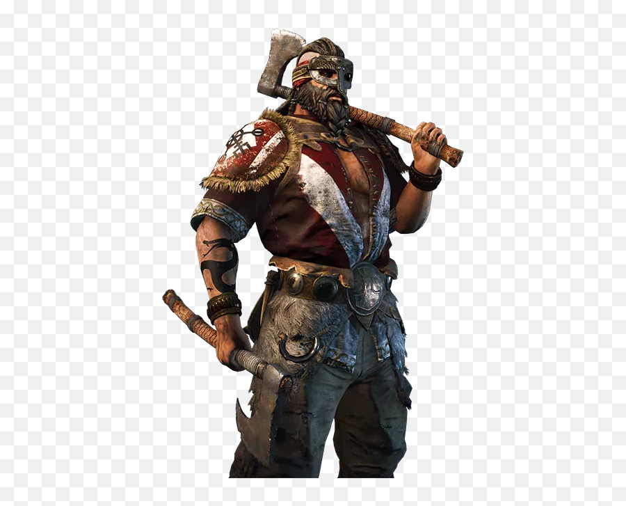 Honor Viking With Axes Transparent Png - Viking For Honor Png,Viking Png