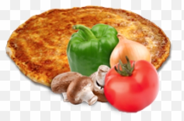 Garden Vegetable Pizza Onion Green Pepper Tomato Png