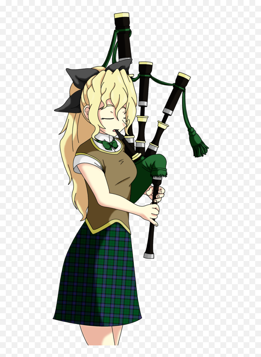 Katawa Shoujo Lilly Scottish Clipart - Scottish Anime Kilt Png,Katawa ...