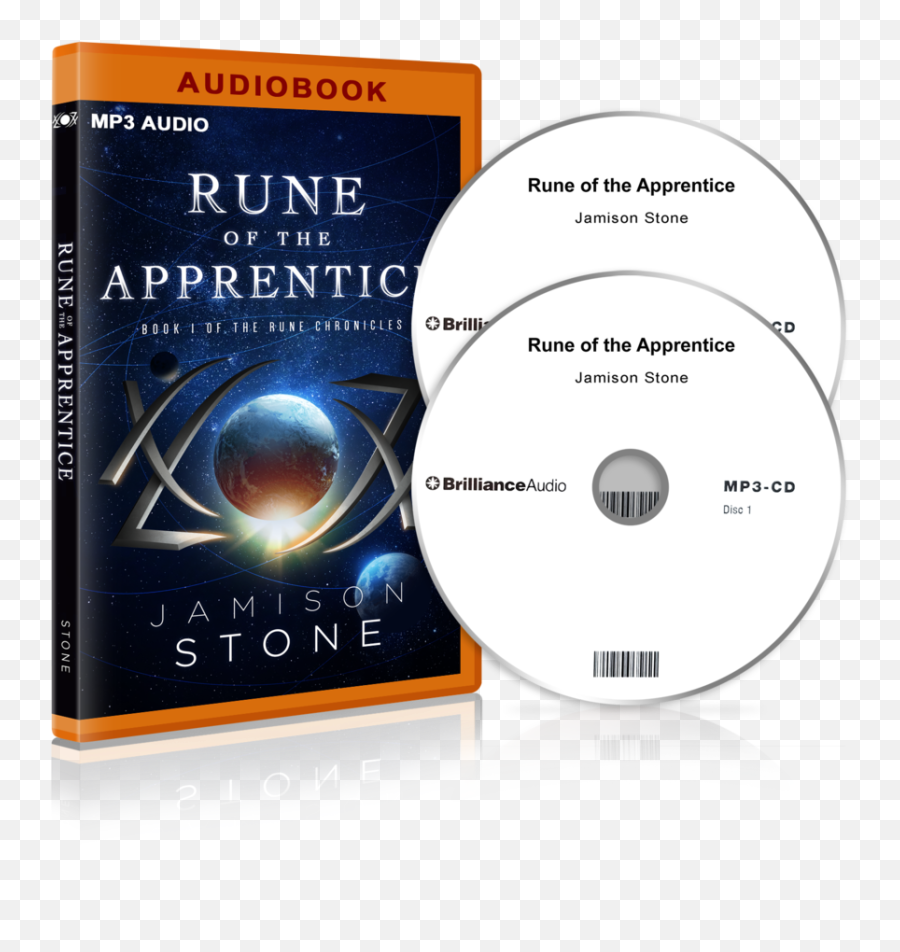 Rune Of The Apprentice Signed Audiobook Mp3 Cds U2014 Apotheosis Studios - Audio Book Cd Png,Runes Png