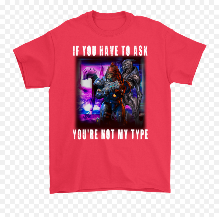 Mass Effect Not My Type Shirt Ebay - Star Wars Quotes Shirt For Women Png,Mass Effect Andromeda Friendship Icon