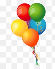 Birthday Balloons Clipart Png