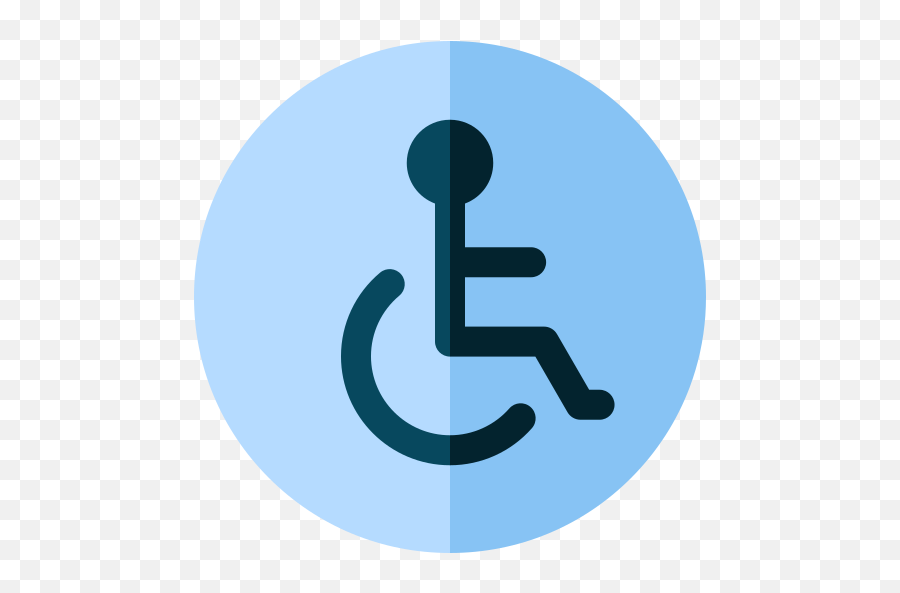 Disabled Sign - Free Signaling Icons Disabled Icon Circle Transparent Png,Handicap Icon