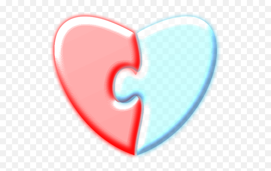 Puzzle Piece Heart Clip Art Image - Clipsafari Puzzle Piece Wtih Heart Png,Puzzle Pieces Icon