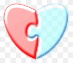 Puzzle Piece Heart Clip Art Image - ClipSafari Wtih png