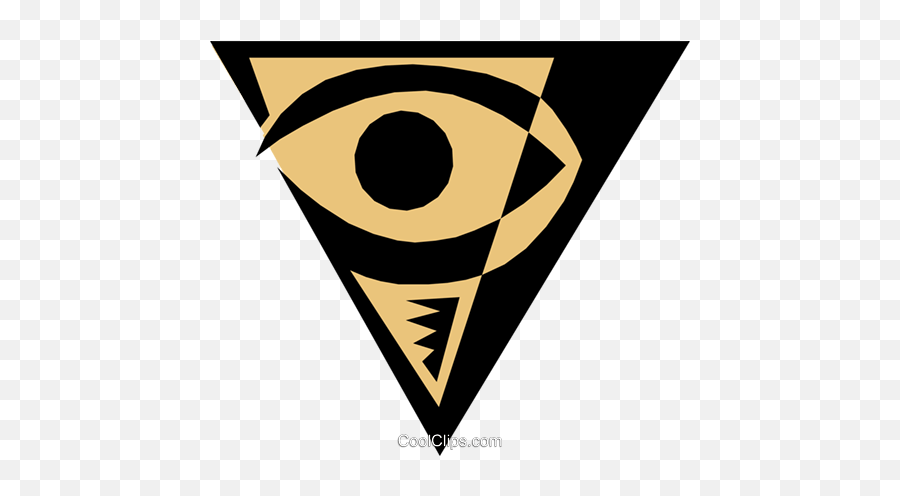 Eye Symbol Royalty Free Vector Clip Art Illustration Full - Cool Eye Symbol Png,Yugioh Icon