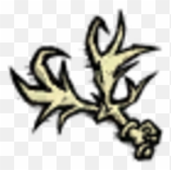 Stag Antler Donu0027t Starve Wiki Fandom - Starve Png,Don't Starve Flint Icon On Map