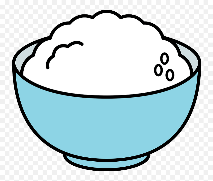 Bowl Of Rice Clipart Free Download Transparent Png Creazilla - Rice Bowl Png Cartoon,Bowl Of Rice Icon