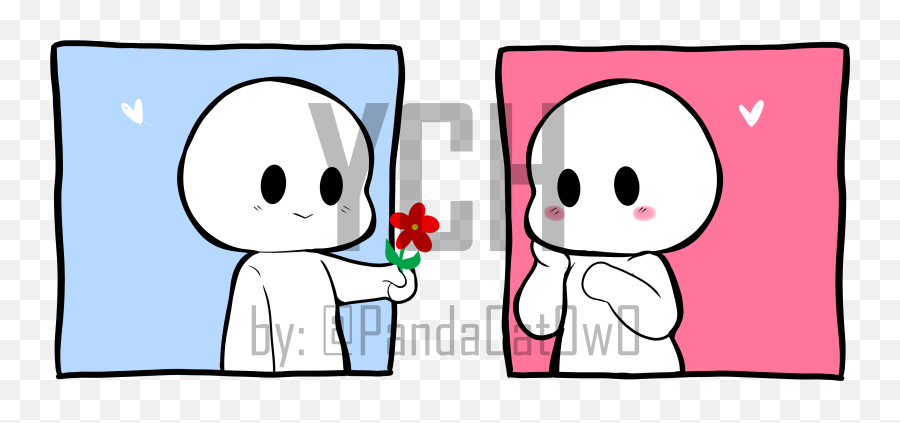 Ych San Valentin - Icon Matching Chibi Ychcommishes Fictional Character Png,Chibi Icon