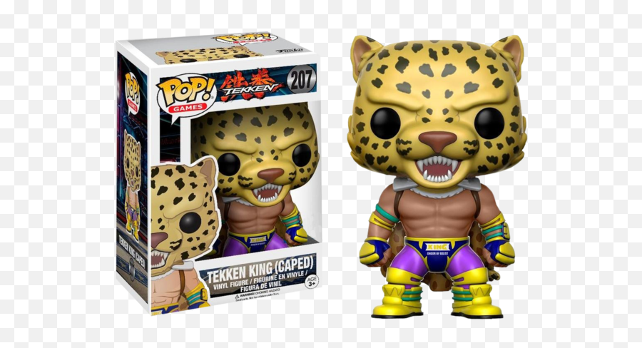 Funko Pop Tekken - King Caped 207 Tekken King Funko Pop Png,Tekken Png