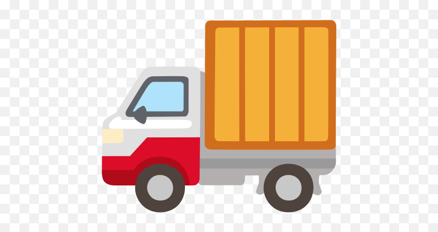 Delivery Truck Emoji Shipping - Truck Emoji Png,Box Truck Icon