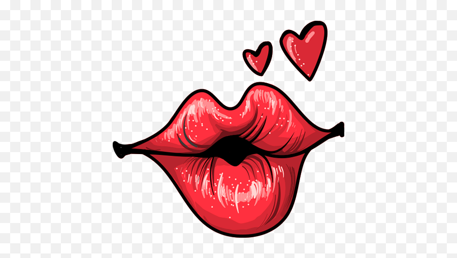 Sexy Lips Kiss Stickers For Whatsappwastickerapps Apk 210 - Kiss Stickers For Whatsapp Png,Kiss Lips Icon