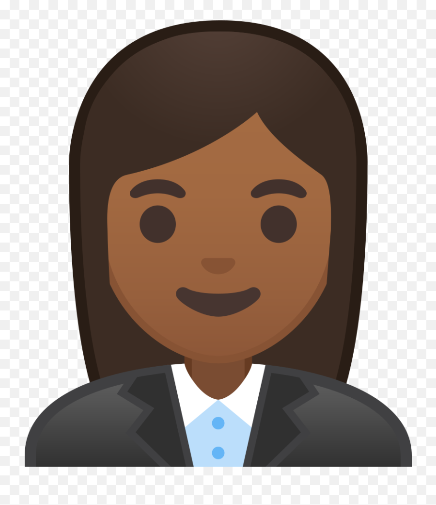 Download Hd Svg Png - Office Worker Worker Emoji Medium Dark Skin Tone,Worker Icon Png