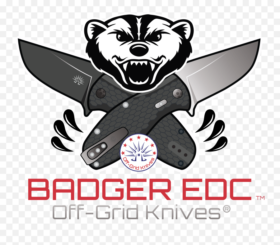 New 2020 Release Early Bird Price Badger Edc - D2 Blade Steel Compact Manual Folding Pocket Knife Frn Scales Gridlock Ceramic Ball Off Grid Knives Badger Png,Badger Png