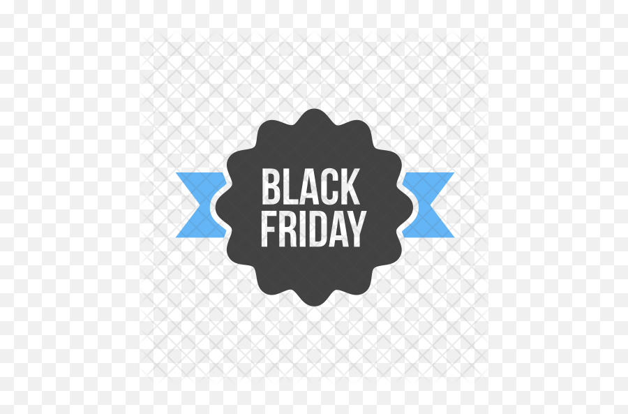 Black Friday Ribbon Icon Of Flat Style - Reyez I Do This All Png,Black Friday Png