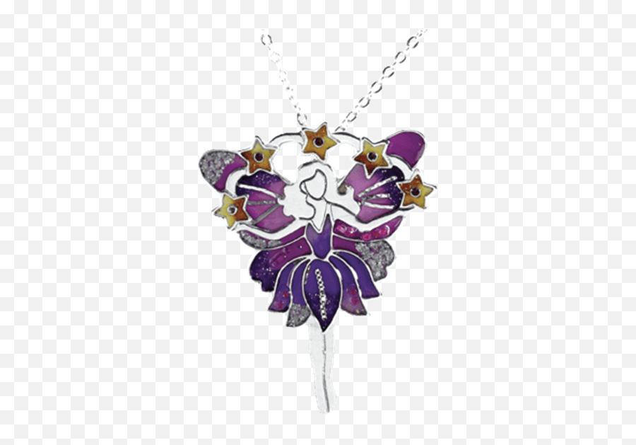 Download Purple Star Fairy Pendant - Purple Fairy Pendant Locket Png,Medallion Png