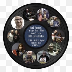 Vinyl Disc Png - Wall Clock