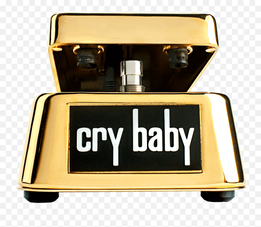 Dunlop Crybaby 50th Anniv 24k Gold Plated Musicgooddealcom - Cry Baby Wah Pedal Slash Png,Crybaby Png