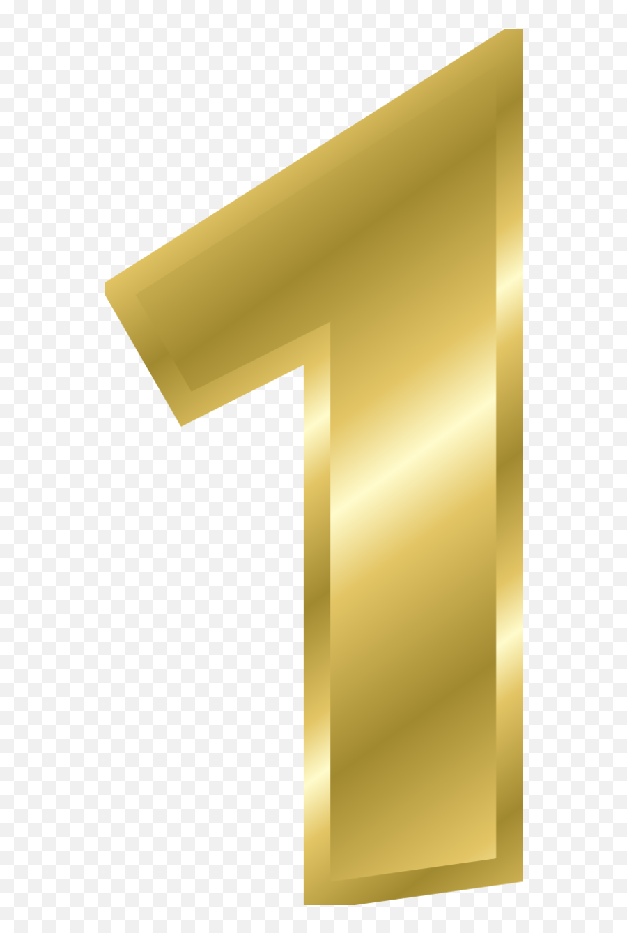 Download Cliparts Numbers 9 1 - Gold Number 1 Transparent Png,Number 1 Png