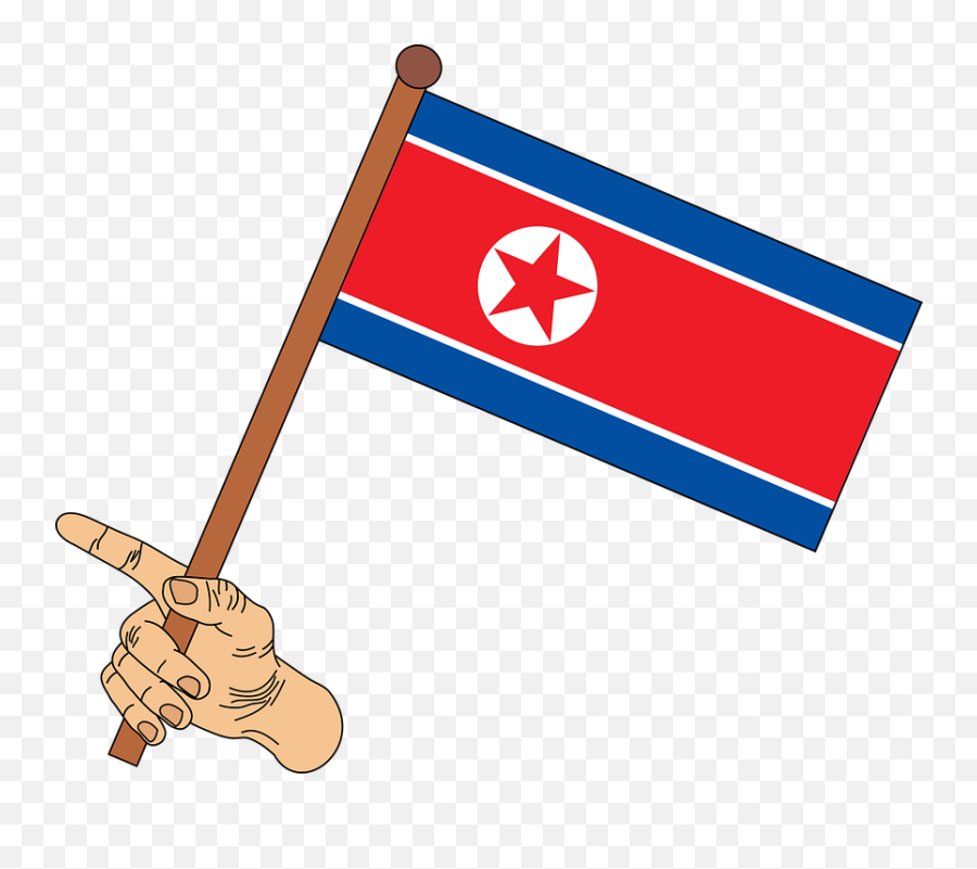Flag North Korea - Nepal Flag Png Hd,Korean Flag Png