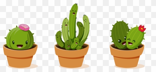 Cactus Vector - Transparent Png