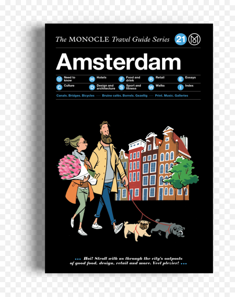 Monocle Travel Guide Series Amsterdam - Monocle Travel Guide Amsterdam Png,Monacle Png
