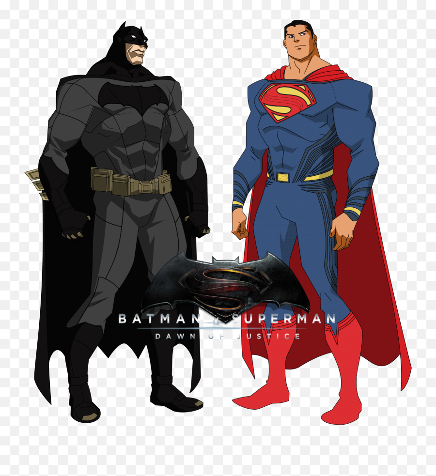 Clip Art Free Download Transparent Superman Batman - Batman Cartoon Batman  Vs Superman Png,Superman Flying Png - free transparent png images -  