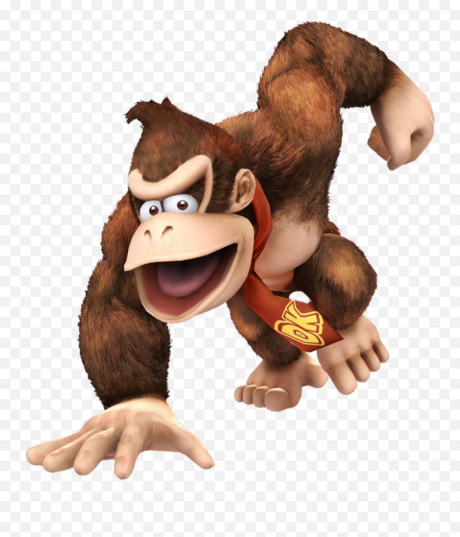 Donkey Kong Png Image With Transparent - Donkey Kong No Background,Diddy Kong Png