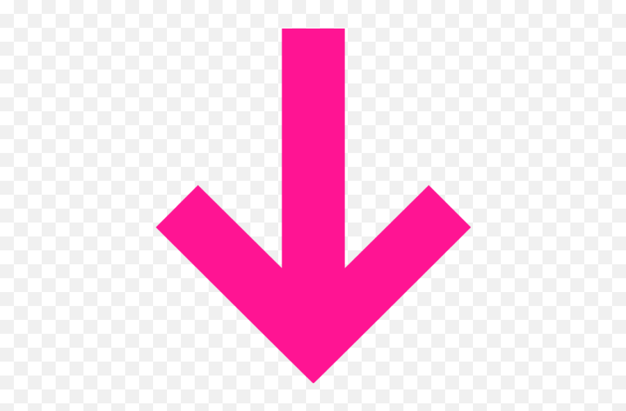 Pink Arrow Png Download - Pink Arrow Pointing Down,Pink Arrow Png