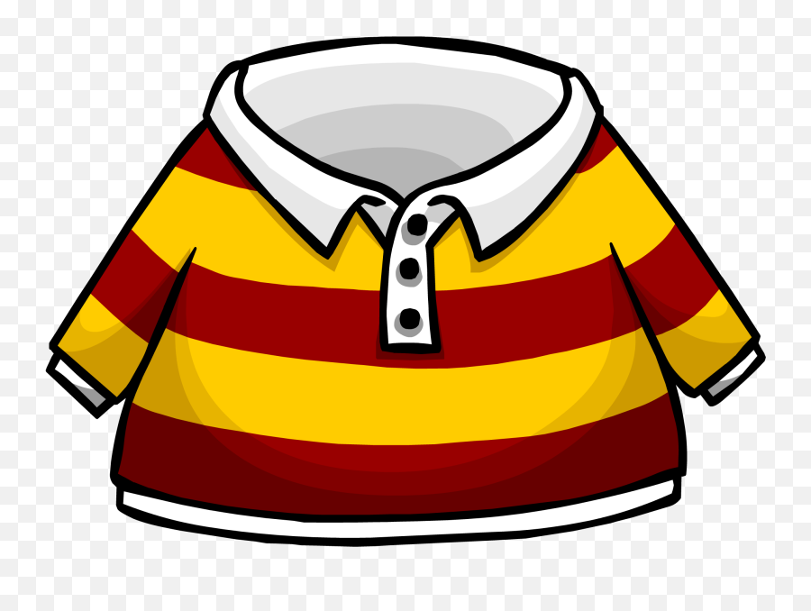 Striped Rugby Shirt Club Penguin Rewritten Wiki Fandom - Club Penguin Rugby Shirt Png,Shirts Png