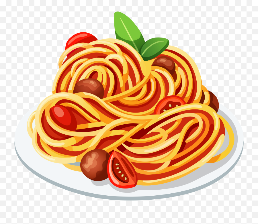 Pasta Clipart Png - Italian Food Clip Art,Food Clipart Transparent Background