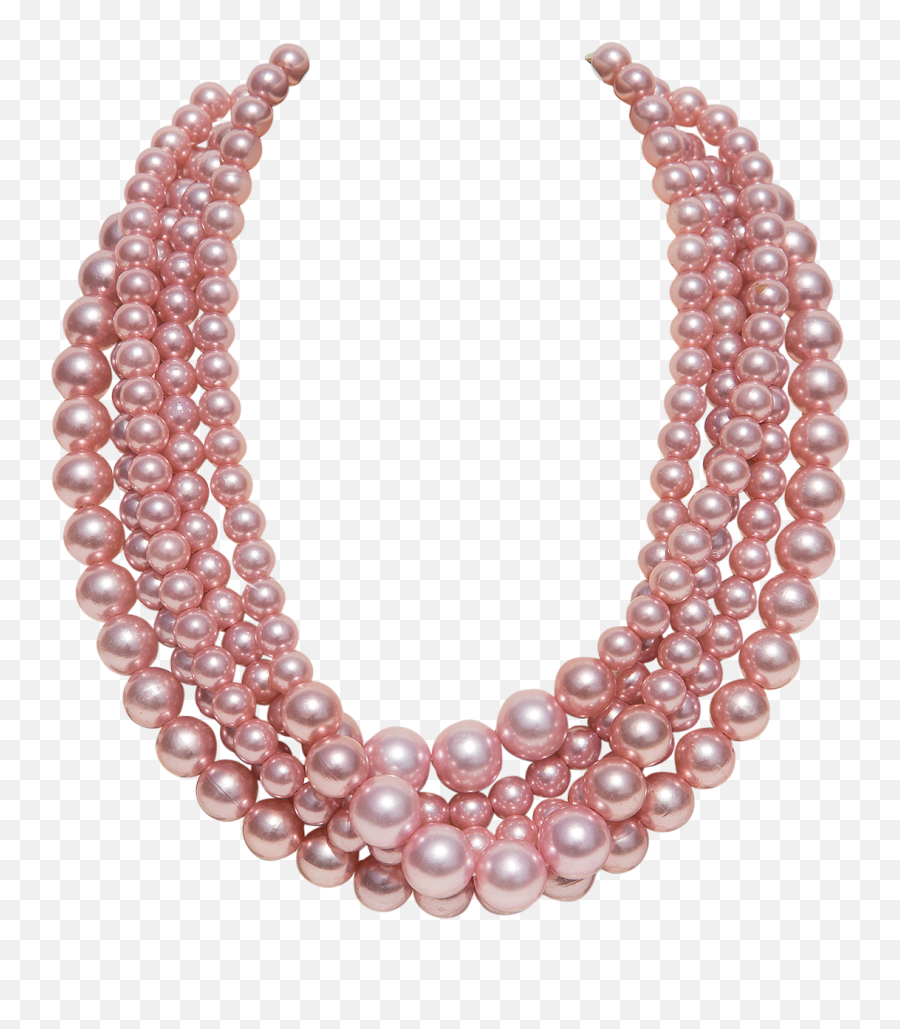 Pearl Png - Pink Pearl Necklace Png Freeuse Pink Pearl Pink Pearl Necklace Png,Pearls Transparent Background