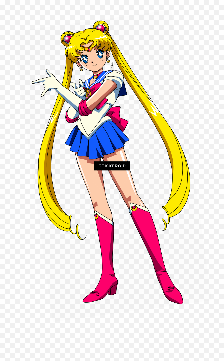Download Hd Sailor Moon Sailormoon - Sailor Moon Pose Png,Sailor Moon Transparent