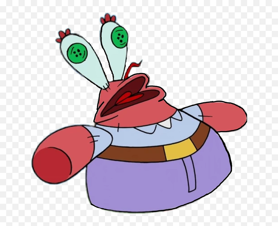 Krabs Mrkrabs Crab Spongebob Happy Birthday - Clip Art Png,Mr Krabs Png