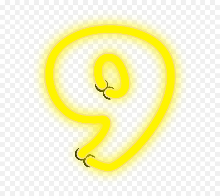 Nine 9 Number - Free Vector Graphic On Pixabay 9 Neon Png,Number 9 Png